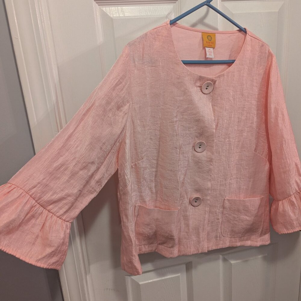 Ruby Rd pink light jackets - 26W - Picture 2 of 5